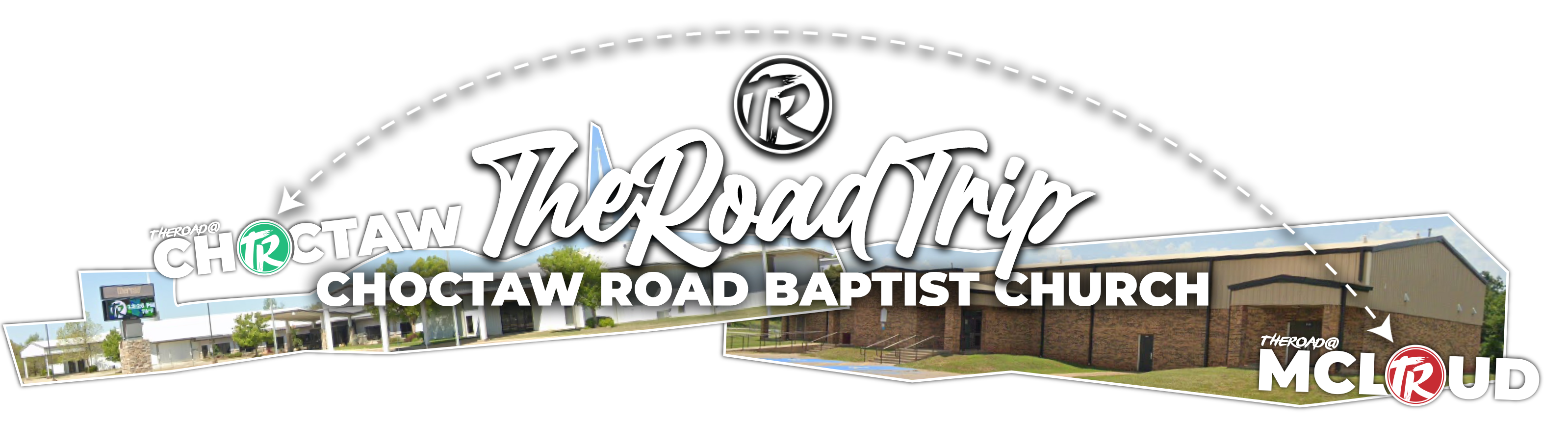 TheRoadTrip Logo Choctaw to McLoud